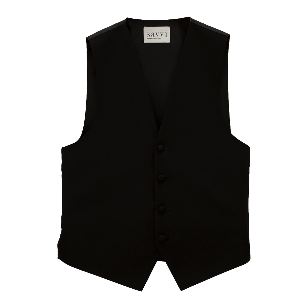 Black Wool Vest