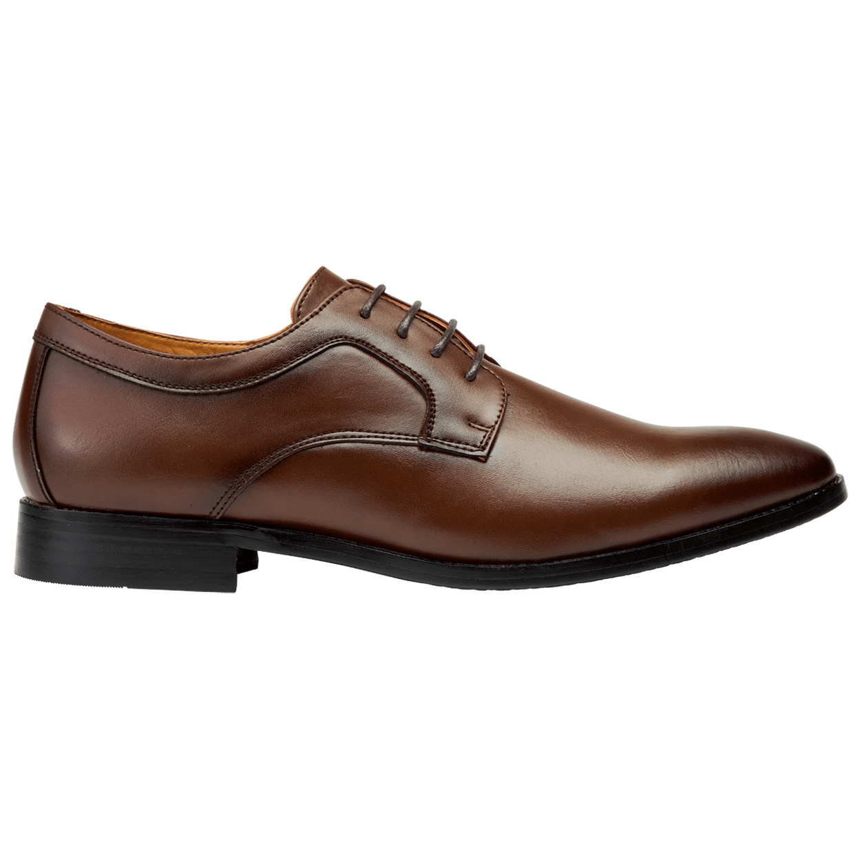Brown Lace Up Suit Shoe