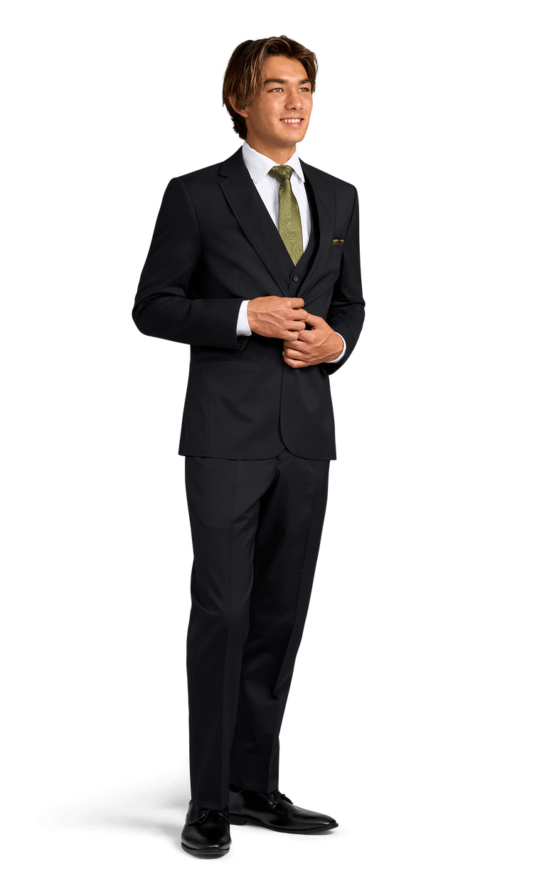 Front view of the Michael Kors Performance Suit