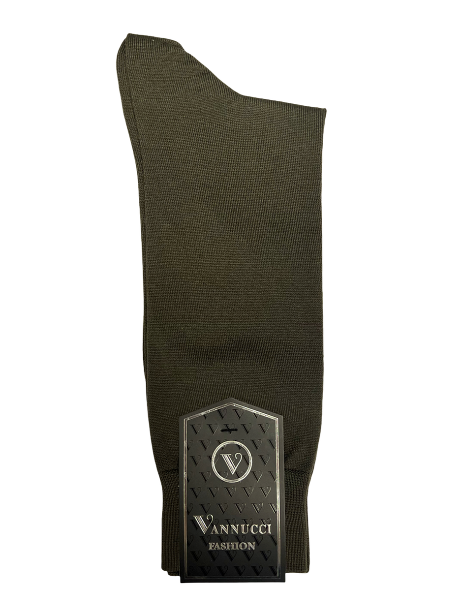 Olive Green Dress Socks