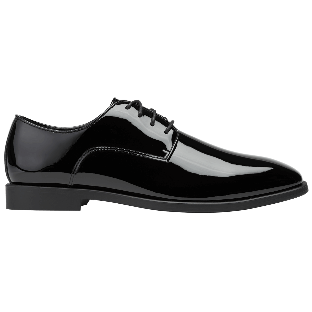 Black Patent Leather Tuxedo Shoe