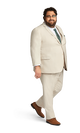 Tan Stretch Suit Separates