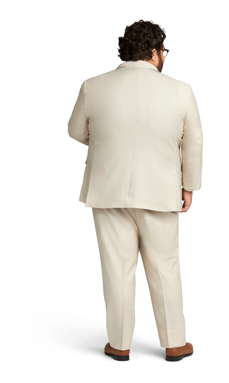 Tan Stretch Suit Separates