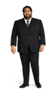 Front view of the Michael Kors Performance Suit.