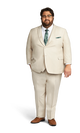 Tan Stretch Suit Separates