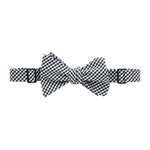 Gingham Plaid Bow Tie