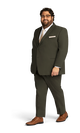 Olive Green Prado Suit