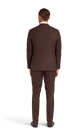 Chocolate Brown Stretch Suit Separates