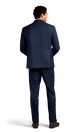 Michael Kors Navy Performance Suit Back View