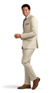 Michael Kors Tan Performance Suit Side View