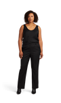 Women's Black Stretch Suit Separates Pants