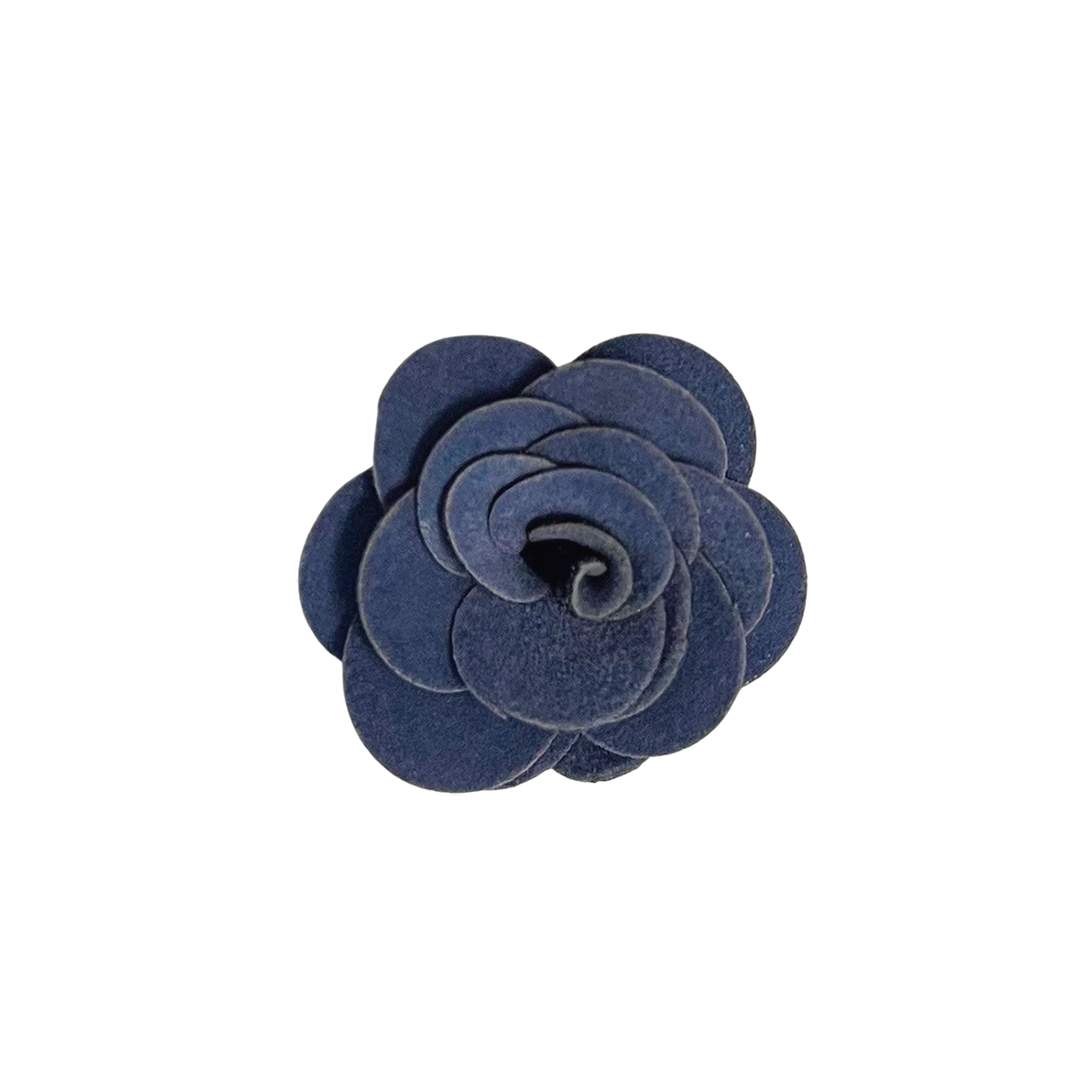 Dusty Blue Rose Lapel Pin