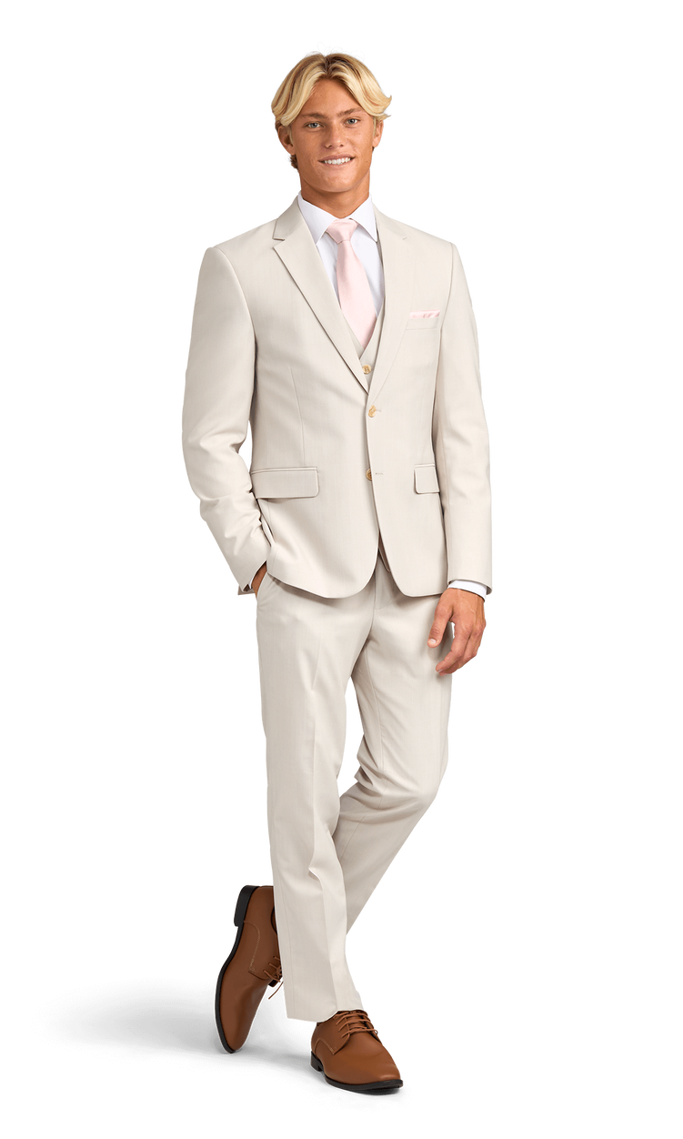 Michael Kors Tan Performance Suit
