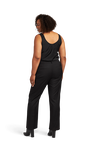 Women's Black Stretch Suit Separates Pants