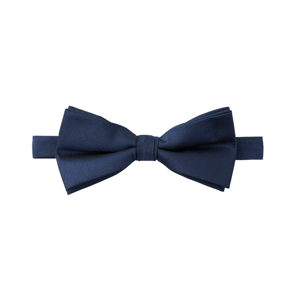 Navy Textured Bow Tie