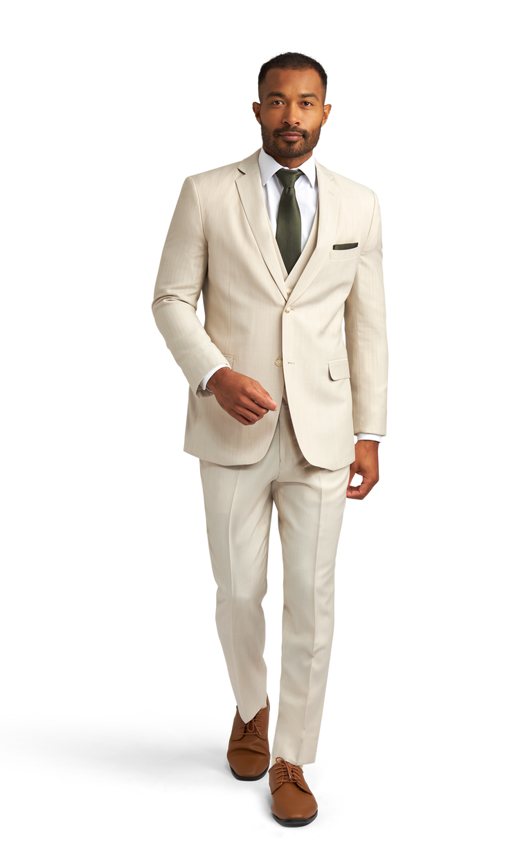 Tan Venice Suit by Midnight Blue