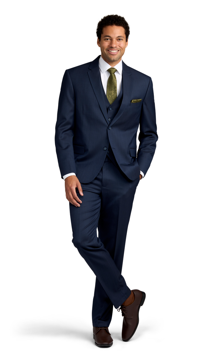Michael Kors Navy Performance Suit