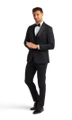 Front view of the Michael Kors tuxedo.