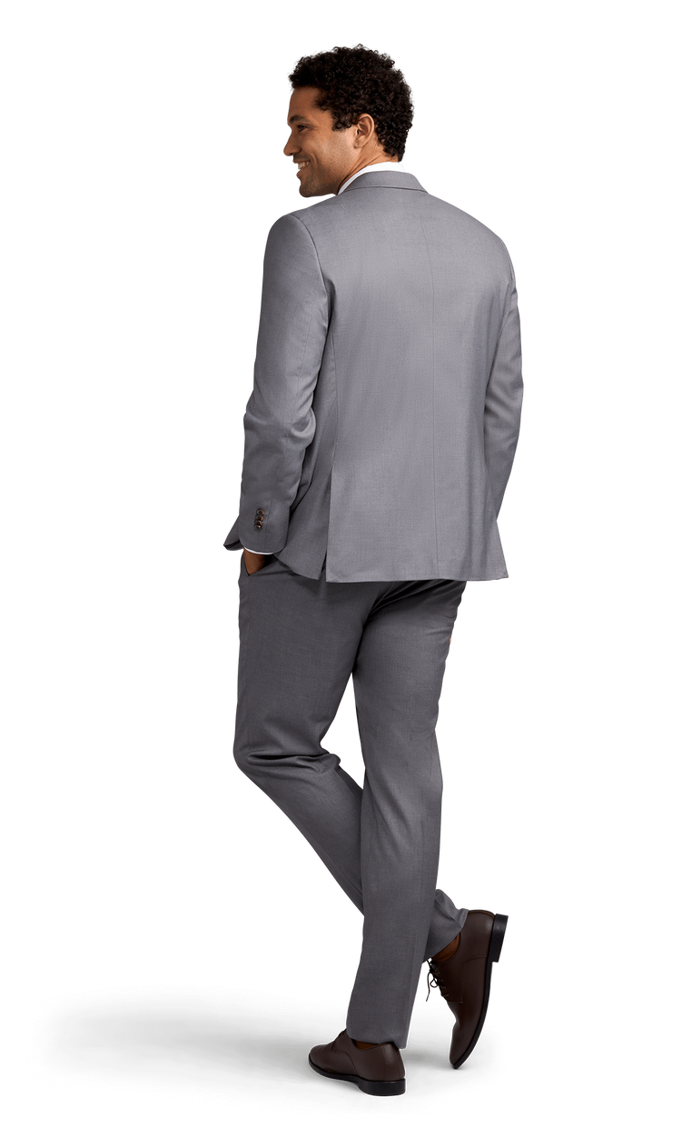 Grey Stretch Suit Separates