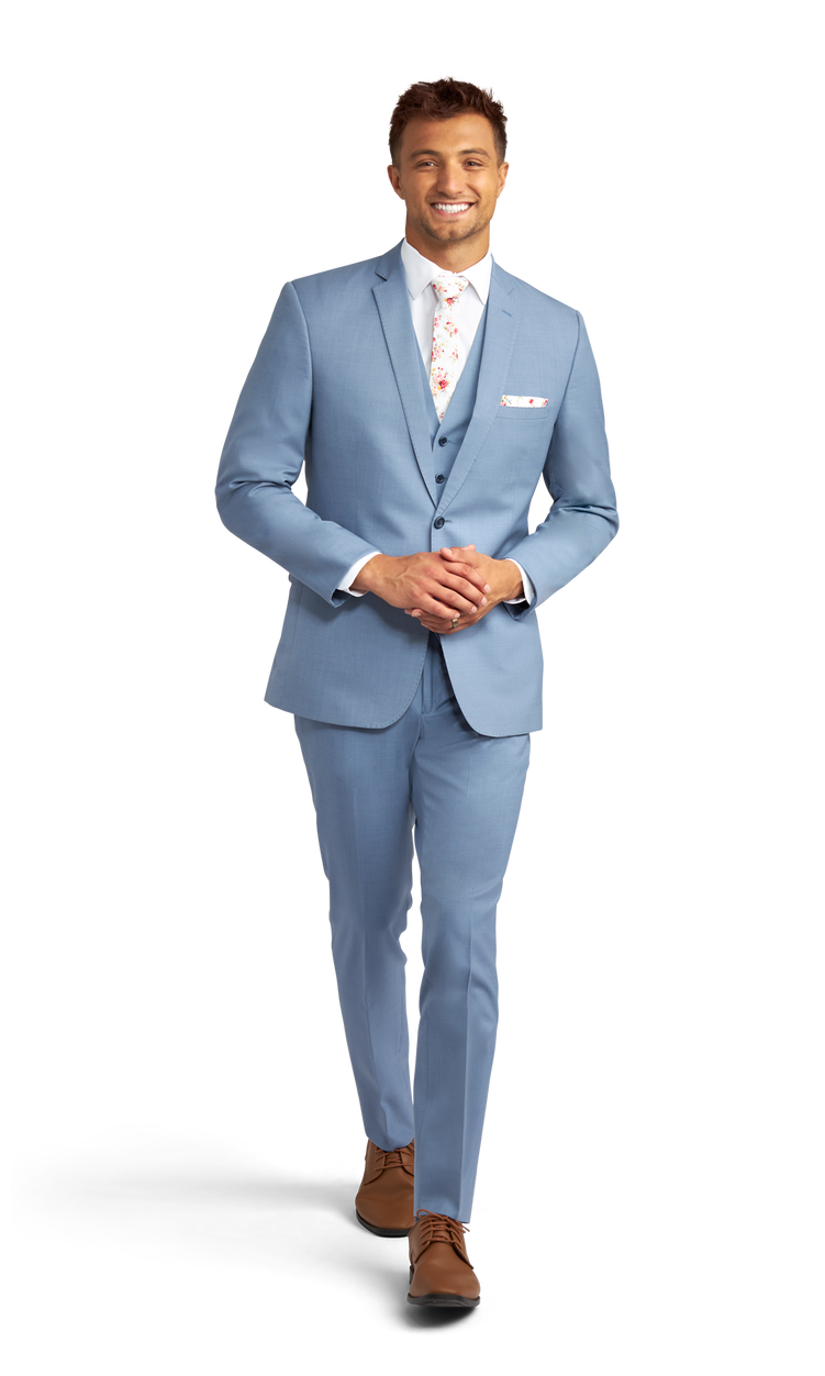 Light Blue Verona Suit by Midnight Blue